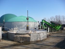 Biogasanlage Burkersdorf (Foto: Christian Schulze) ...